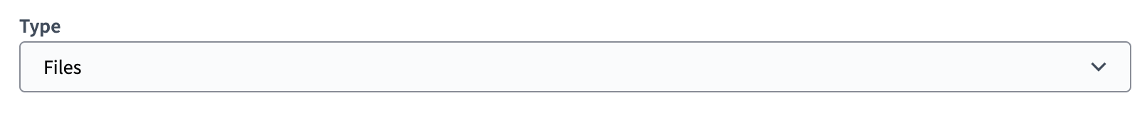 Files type - backend