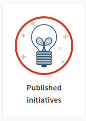 Badge d’initiatives publiées
